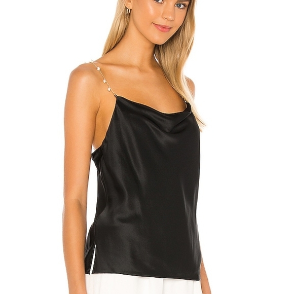 CAMI NYC the Busy Silk Top in Black size M NWT - Picture 4 of 14